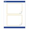 Avery Printable Rectangle Invitation Cards, Gold Double Border with Florals, 5" x 7", Matte White Rectangle Invitation Cards, Laser/Inkjet, 20ct, Great for Invitation Cards